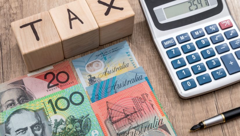 Wooden-cubes-with-text-tax-australian-dollar