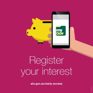 Early release of super Register your interest